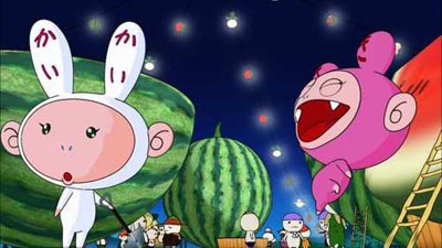 Stills from Kaikai Kiki Animation Episode 1, Planting the Seeds. ©2007 Takashi Murakami/Kaikai Kiki Co., Ltd. All Rights Reserved.  